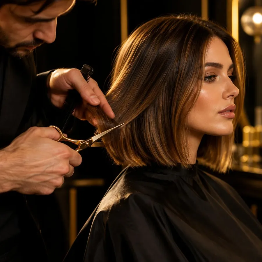 Corte en Eli Centro de Belleza, Medellín