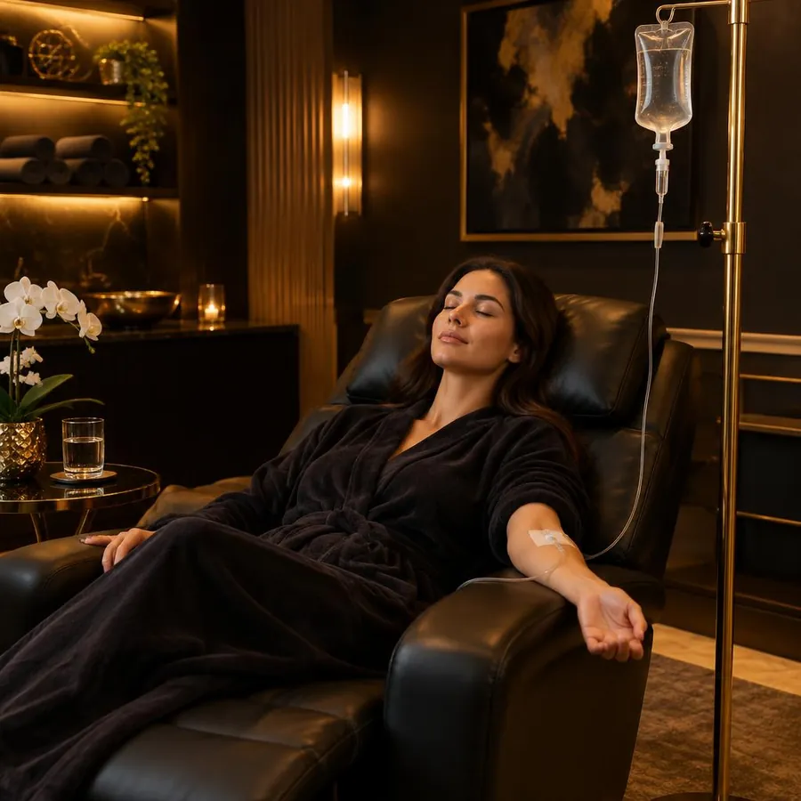 Sueroterapia intravenosa en Eli Centro de Belleza, Medellín